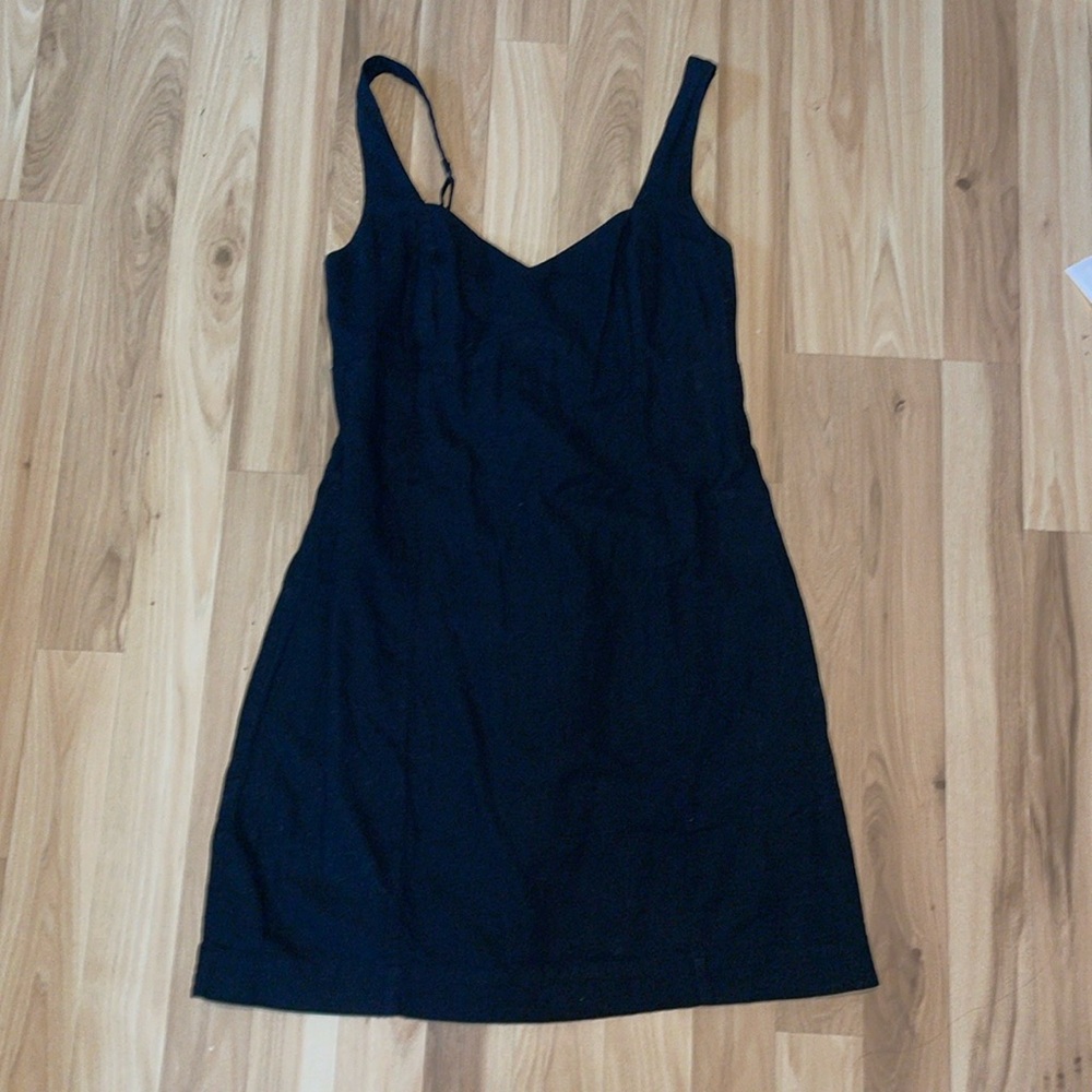 Abercrombie & Fitch Linen Corset Dress